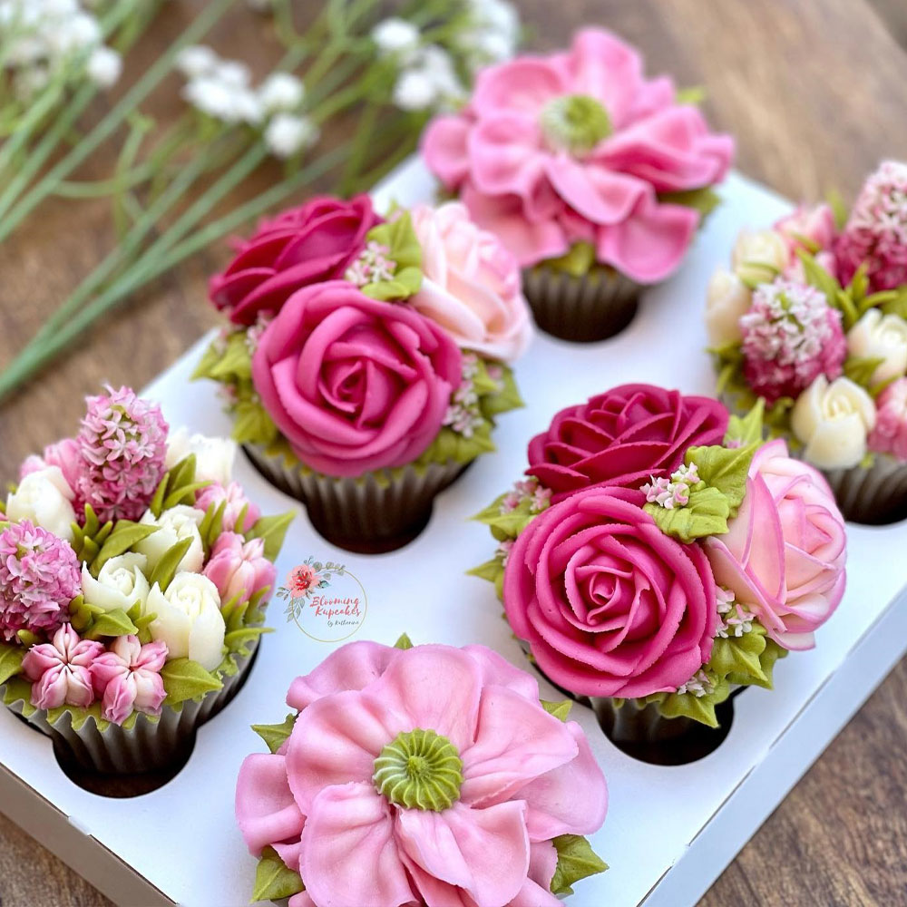 Blooming Kupcakes - Custom Floral Cupcakes